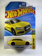 Hot Wheels HW Euro 2/10 '17 Audi RS 6 Avant Yellow 1:64 Diecast Unopened