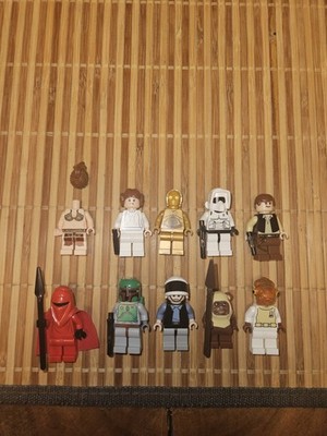 LEGO STAR WARS 10 verschiedene Minifiguren: Boba Fett, Leia Organa etc.