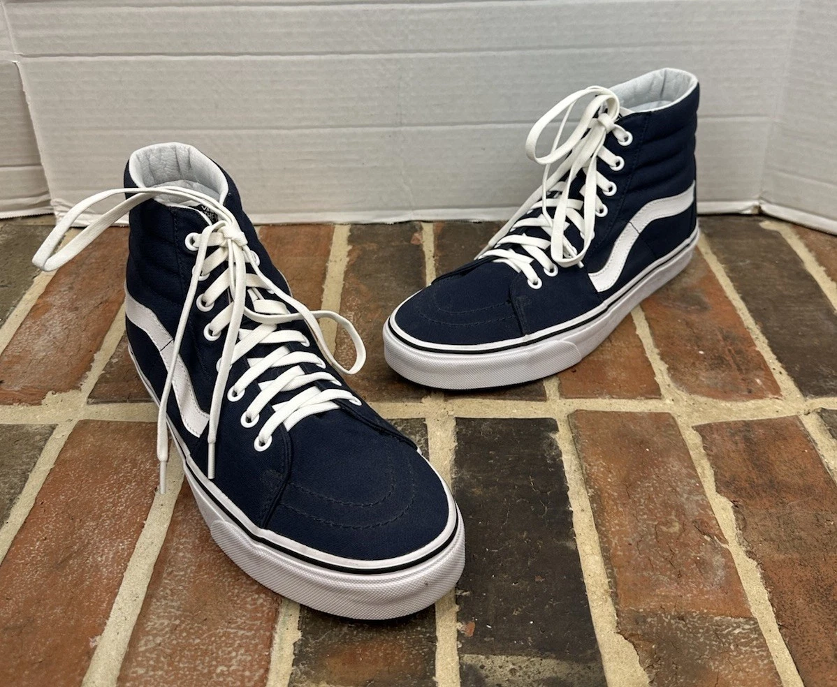 VANS Sk8-Hi High Blue for Sale | Authenticity Guaranteed | eBay