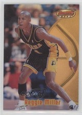 1997-98 Bowman's Best Refractor Reggie Miller #9 HOF 11r1