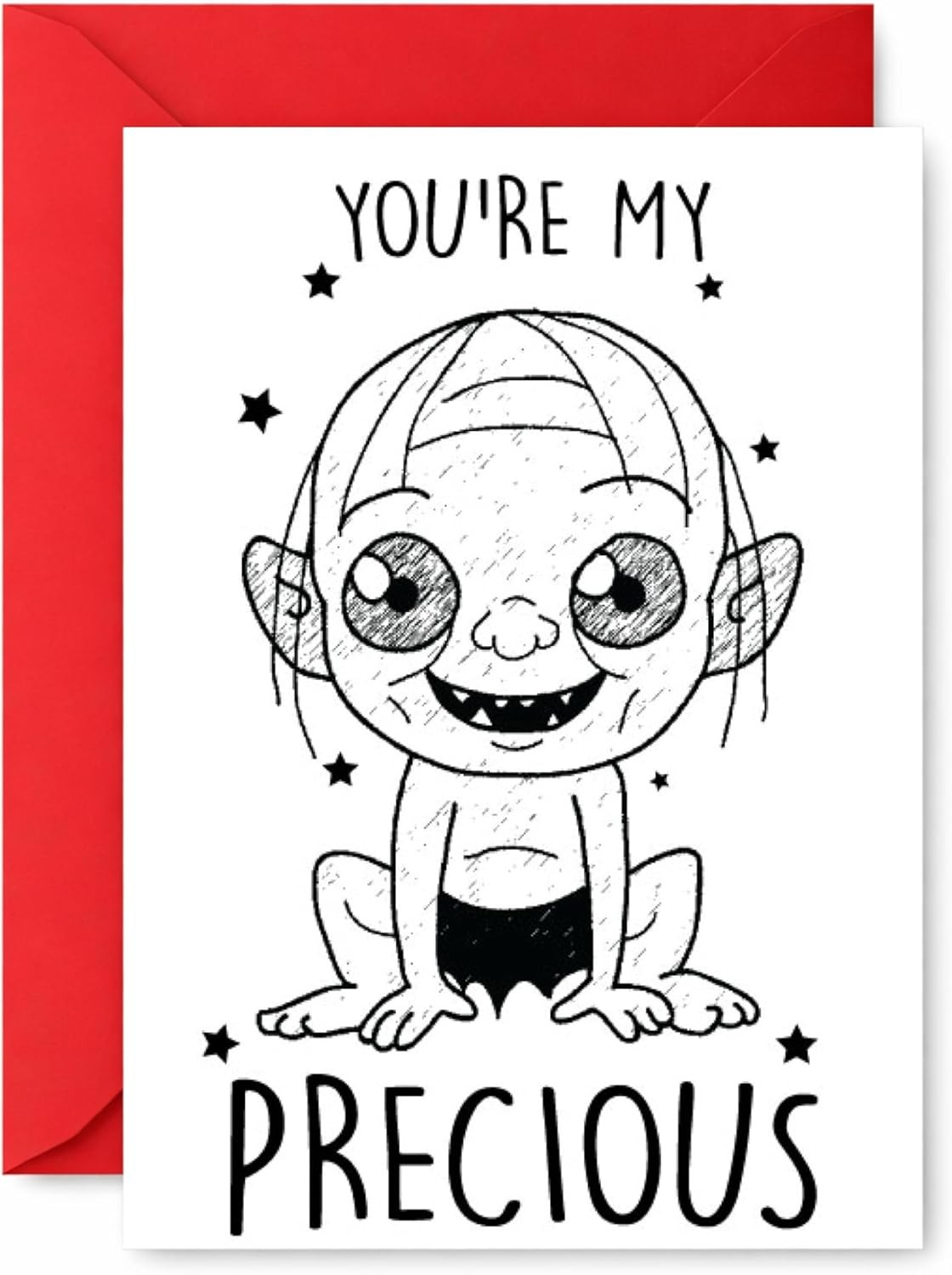 Funny Card For Boyfriend Girlfriend Or Partner You’re My Precious Cute Humour