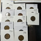 wheat penny lot 1909 To 1950 Dealers Lot 15 Pennie Lot