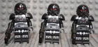 3 LEGO Star Wars Dark Trooper minifigures sw1161