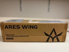 Heavy Duty Gas Spring Monitor Arm Single Counterbalance Desk Mount White New