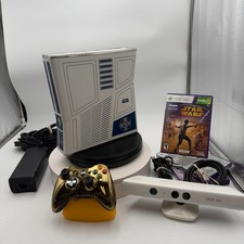 Xbox 360 S Star Wars R2-D2 Limited Edition Console 320GB C-3PO Kinect Bundle