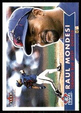 Raul Mondesi 2001 Fleer Tradition #309 Blue Jays MLB READ FREE SHIP AutographDen