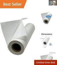 Tear Away Self-Adhesive Embroidery Stabilizer for Sewing - 15" x 10 Yards