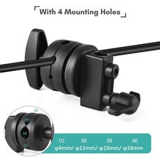 Multi-Functional Light Stand Mounting Adapter Heavy Duty Head Holder FCLB