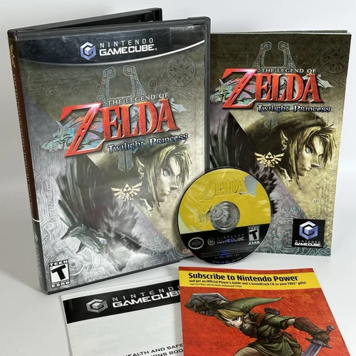 Legend of Zelda Twilight Princess⭐️Complete CIB⭐️Nintendo Gamecube Authentic USA