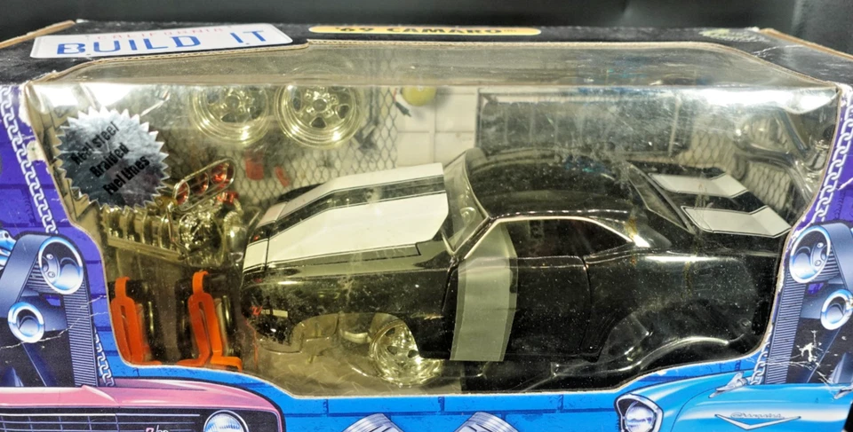 Muscle Machines Build It Model Kit 1969 Chevy Camaro 1/24 - Image 2 of 3