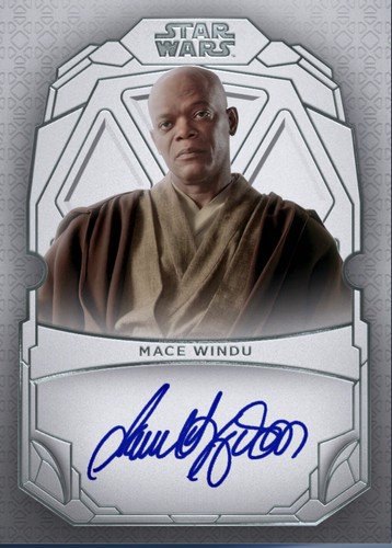 🔥DIGITAL🔥WINDU Star Wars Card Trader EPIC White Chrome ANTIQUITIES Signature - 第 1/4 張圖片