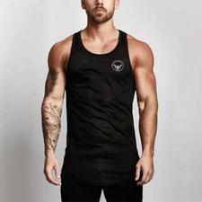 Men's High Quality Undershirts Bodybuilding Stringer Quick Dry Gym Tank Tops
