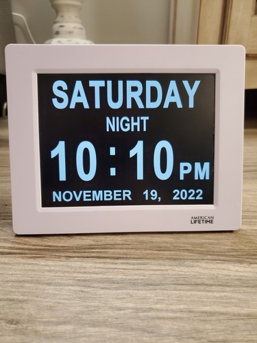 HD American Lifetime Digital Calendar Day Clock Vision Visual Memory hd-american-lifetime-digital-calendar-day-clock-vision-visual-memory