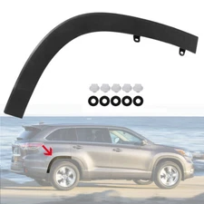 For 14-19 Toyota Highlander Rear Passenger RH Side Fender Trim Molding Moulding