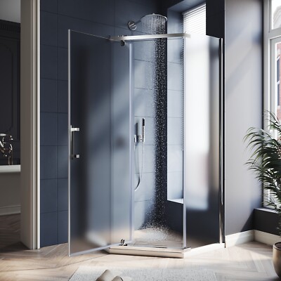 ELEGANT 36.5'' W x 36.5'' D x 72'' H Neo-Angle Shower Door Corner Shower Enclosure