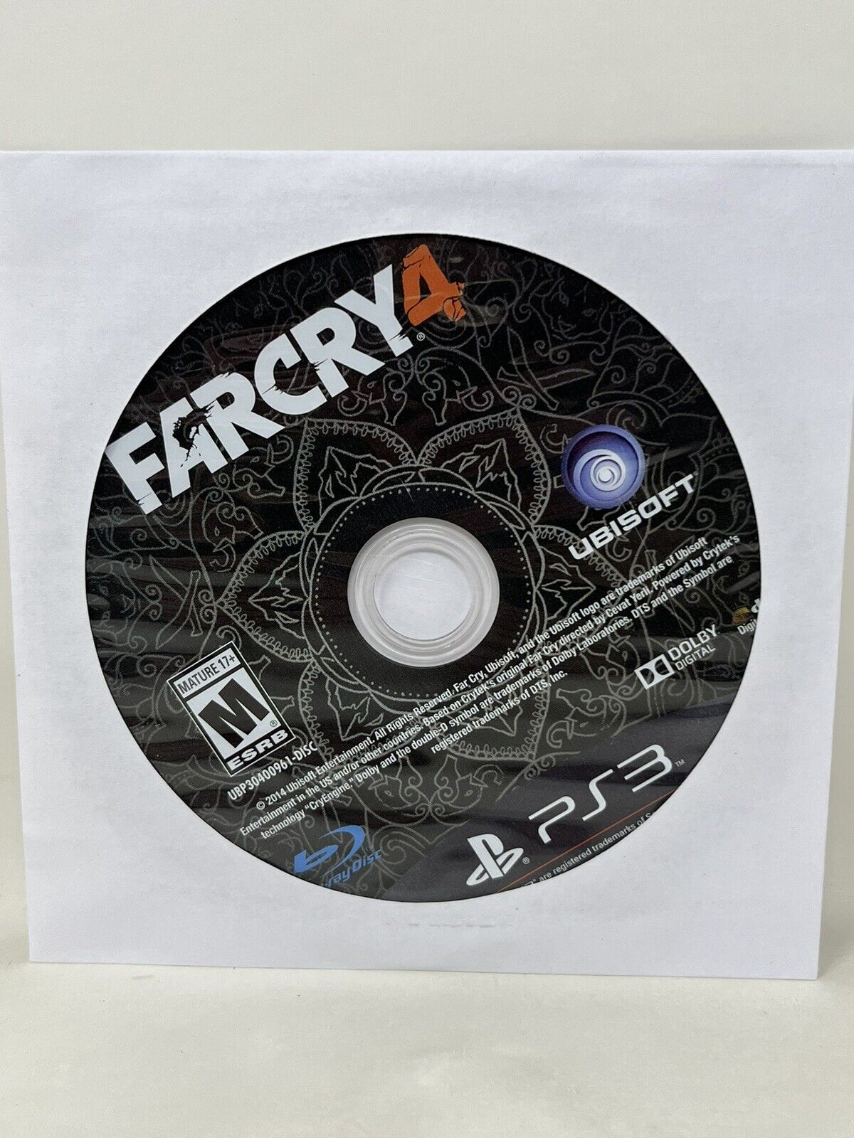 Far Cry 4 - Sony PlayStation 3 PS3 - Disc Only