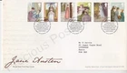 TALLENTS PMK GB ROYAL MAIL FDC 2013 JANE AUSTEN STAMP SET