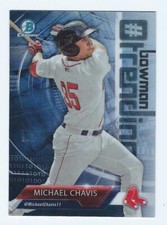 2018 Bowman Chrome Trending inserts RC - PICK FROM LIST - w/ Refractor Rookie