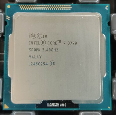 Intel SR0PK Core i7-3770 3,40GHz LGA1155 Quad-Core CPU Prozessor