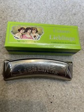 Vintage Hohner Harmonica   "Unsere Lieblinge" 6194/24 Plus FREE Harmonica