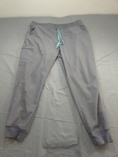 FIGS Scrub Pants Womens XXL Graphite Gray Zamora Jogger Technical FIONx PO 3589