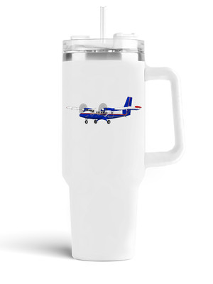 de Havilland DHC-6 Twin Otter Stainless Steel H2.0 Quencher Tumbler  40oz