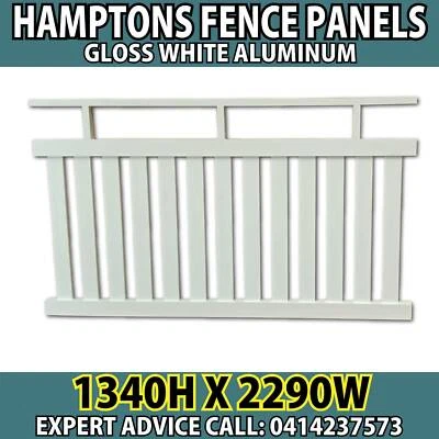 Hamptons Fence Panels In Stock Gloss White With Brackets 2290x1340 Building Materials Gumtree Australia Brisbane North West Brisbane City 1260925169 Hamptons Fence Panels In Stock Gloss White With Brackets 2290x1340 Building Materials Gumtree Australia Brisbane North West Brisbane City 1260925169