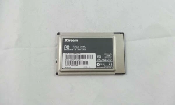 Xircom CreditCard Ethernet 10/100 PCMCIA PC Card (CE3B-100) - Image 2 of 2