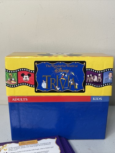 1997 The Wonderful World Of Disney Triva Board Game Parts Questions 
