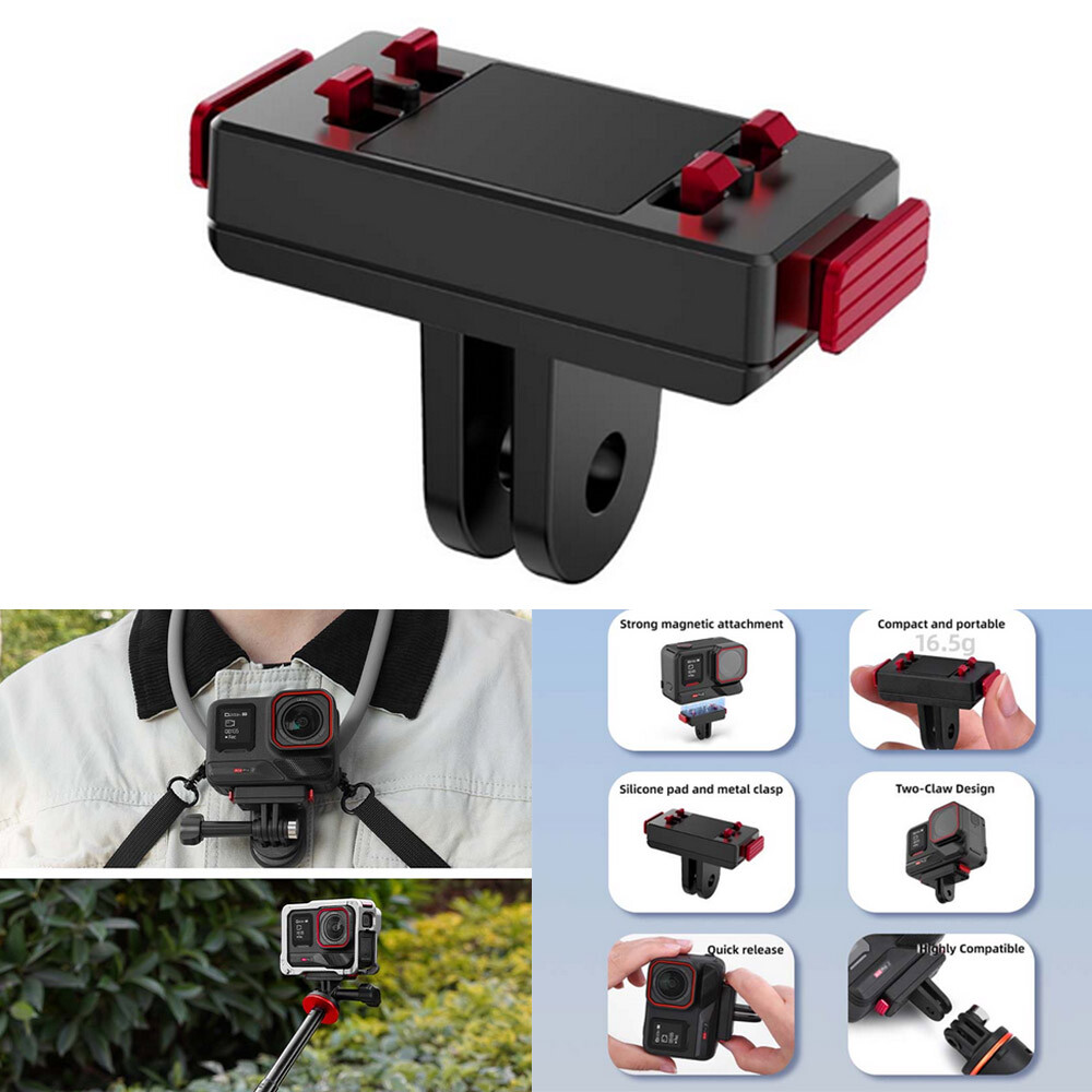 Magnetic Quick Release Mount Expansion Adapter for Insta360 Ace