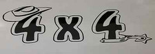 4x4 Cowboy Sticker Decal 3x 10 2 Truck