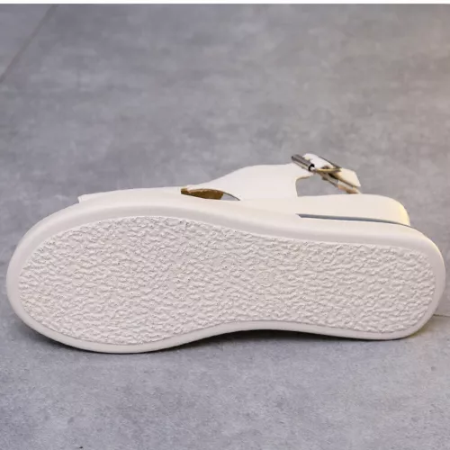 Orthopädische flache Damenschuhe mit Keilabsatz Sommer Freizeit Strand - Bild 9 von 18