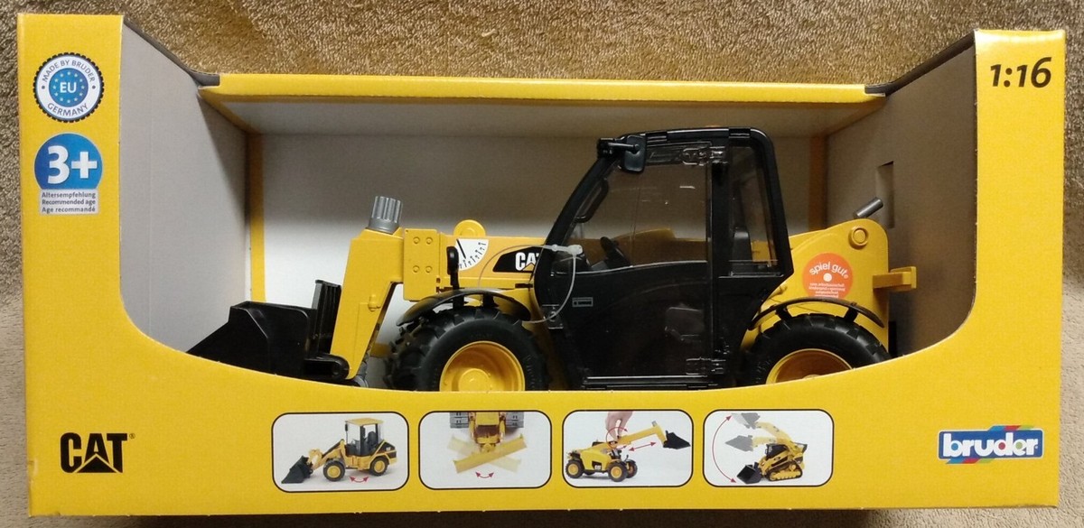 BRUDER Cat 1 16 Scale Telehandler #02142 for sale online | eBay