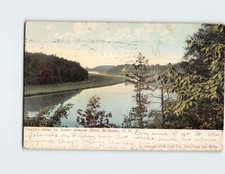 Postcard Scene on Lower Genesee River Rochester USA
