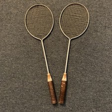 Vintage Sportscraft Direct Metal Badminton Rackets Lot Of 2