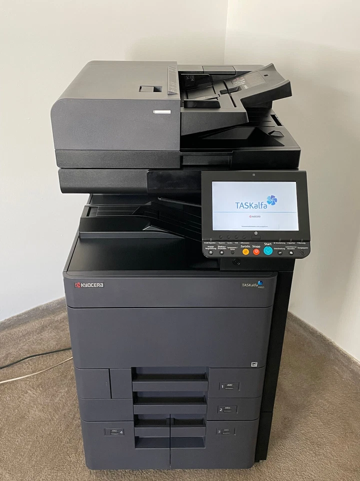 Kyocera TASKalfa 4002i S/W Drucker Kopierer Dual-Scanner 88.000 Seiten Garantie - Bild 4 von 4