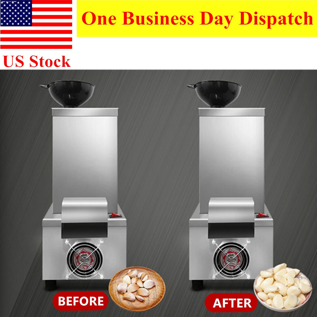 Electric Garlic Separator Automatic Commercial Garlic Peeling Machine 110V
Opens in a new window or