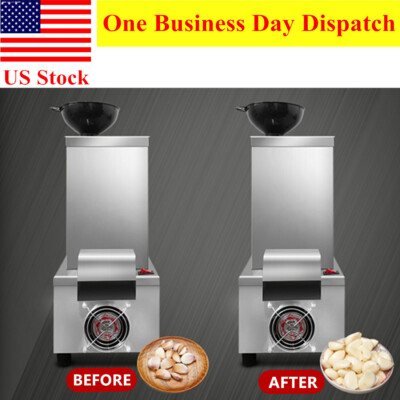 Electric Garlic Separator Automatic  Commercial Garlic Peeling Machine 110V
