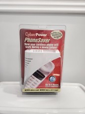 CyberPower PhoneSaver Cordless Phone Battery Back-Up Surge Protection New Sealed