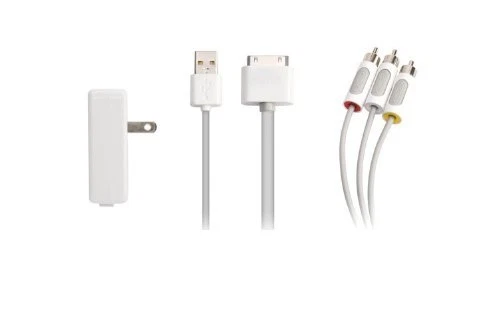 OEM Griffin AV композитный аудио видео RCA кабель адаптер для Apple iPhone 3GS/4/4S - Изображение 4 из 4