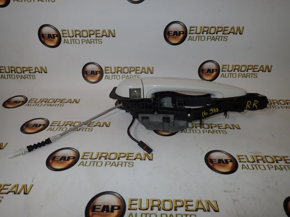 2012-2018 BMW F30 F80 340i M3 Rear Right Passenger Side Door Handle White Foto 3 de 3