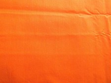 1 yd of 100 Cotton Broadcloth Like Fabric Solid Dark Orange