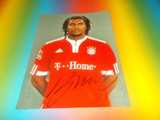 Breno FC Bayern Munich Brazil Signed Autographed 20x27 Photo