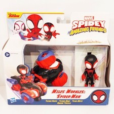 Hasbro Disney Junior Marvel Spidey Amazing Friends Miles Morales Techno Racer