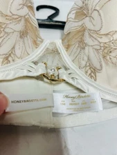 Honey Birdette Louise Ivory Push Up Bra, CHOOSE SIZE- NEW WITH TAGS