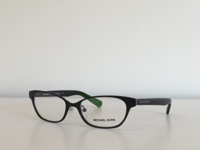 202 Michael Kors MK 3014 1150 Sybil Cat Eye Black Metal Eyeglasses 50*17*135