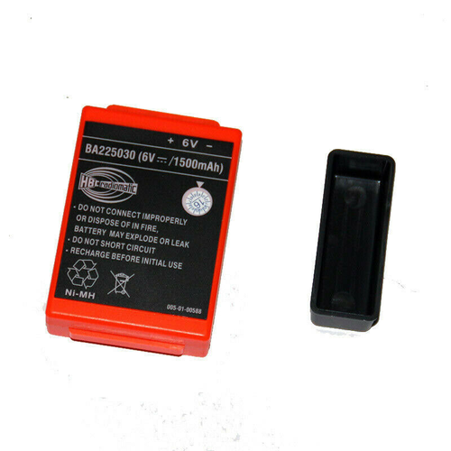 4pack BA225030 1500mAh 6V Ni-MH Battery For HBC Pump Truck Remote Controller - 第 3/8 張圖片