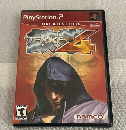 Tekken 4 (PS2 - Sony PlayStation 2) Black Label - CIB - Manual Included 