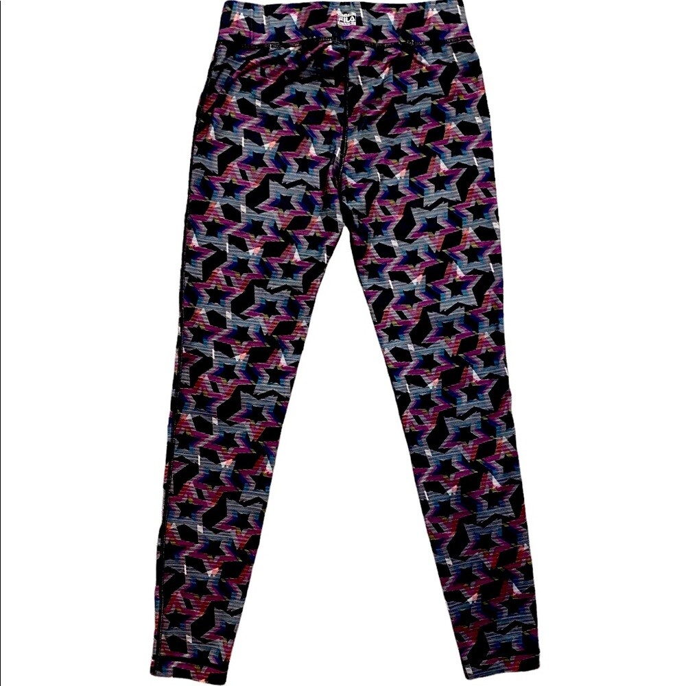 Leggings Fila Sport Running Stampa Stella Fantasia Taglia S