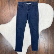 Banana Republic Skinny Jeans 28/6 Dark Wash Mid-Rise Stretch Blue Women's